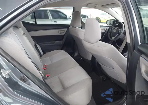 2016 Toyota Corolla Le из США, поврежденный, VIN 2T1BURHE0GC643966